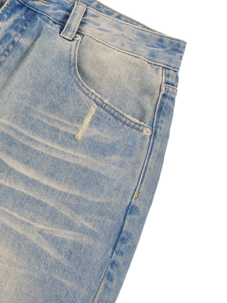 Sun Fade Raw Hem Denim Jeans-gallery-5_2048px